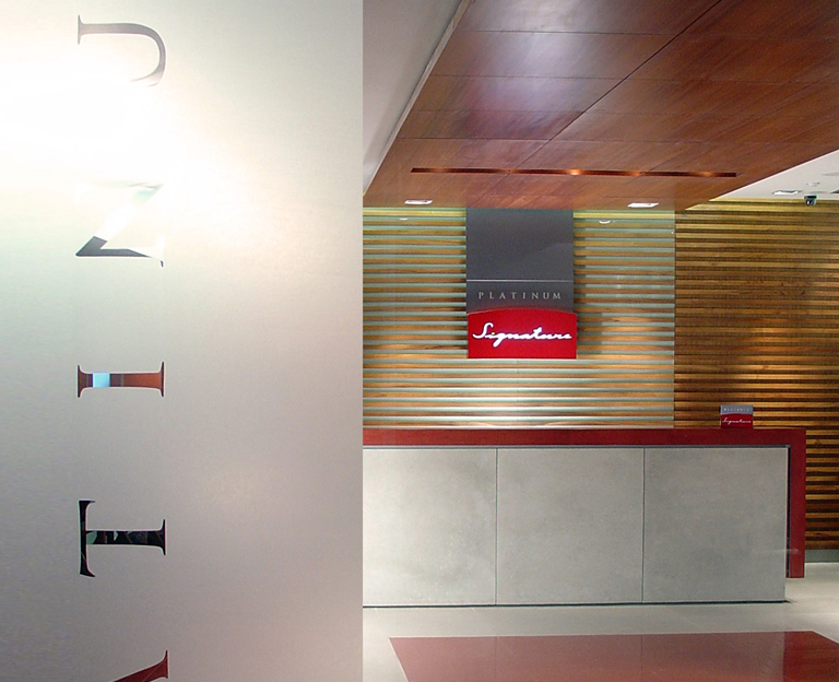 Platinum Signature Brand and Environmental Graphics